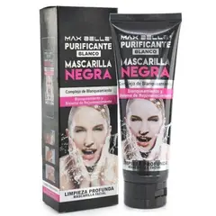 MAXBELLE - Mascarilla Facial Negra Blanqueadora