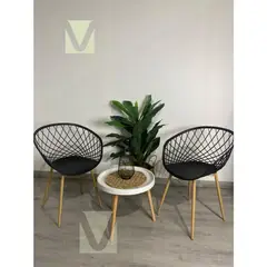 MOAD - Set Terraza Mesh Exterior Mesa Blanca