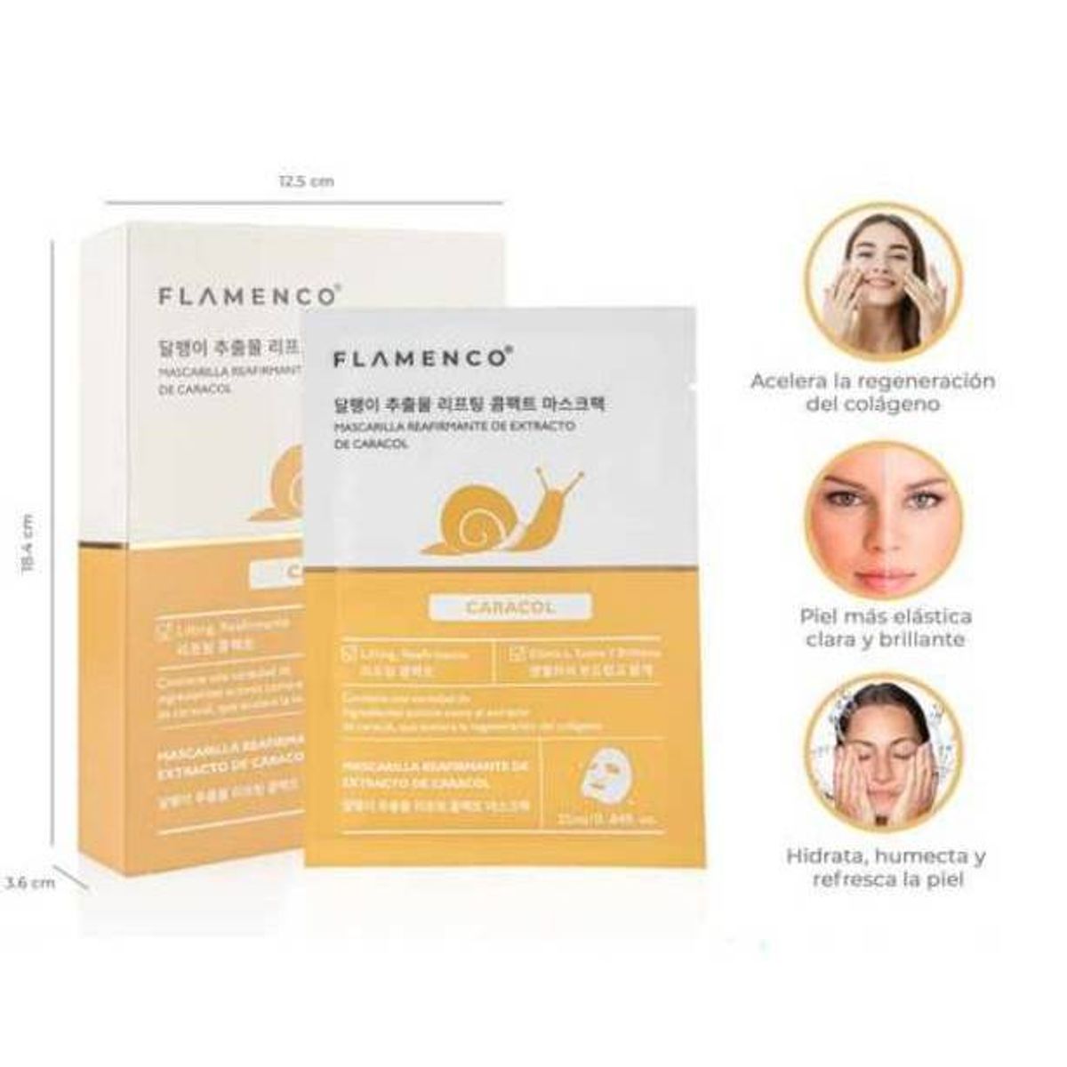 FLAMENCO - Mascarilla Reafirmante De Extracto De Caracol