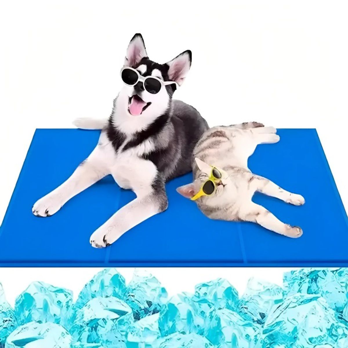 GENERICO - Manta Alfombra Refrescante Para Mascotas 90x50