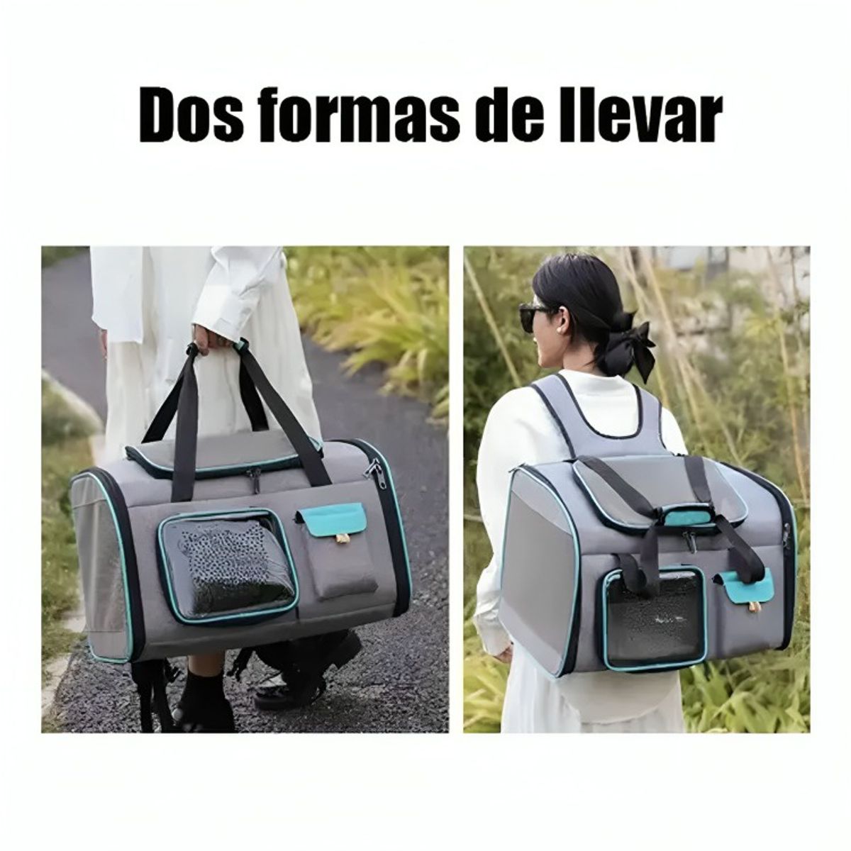 GENERICO - Bolso Transportador Para Mascota Viaje Mochila Transpirable