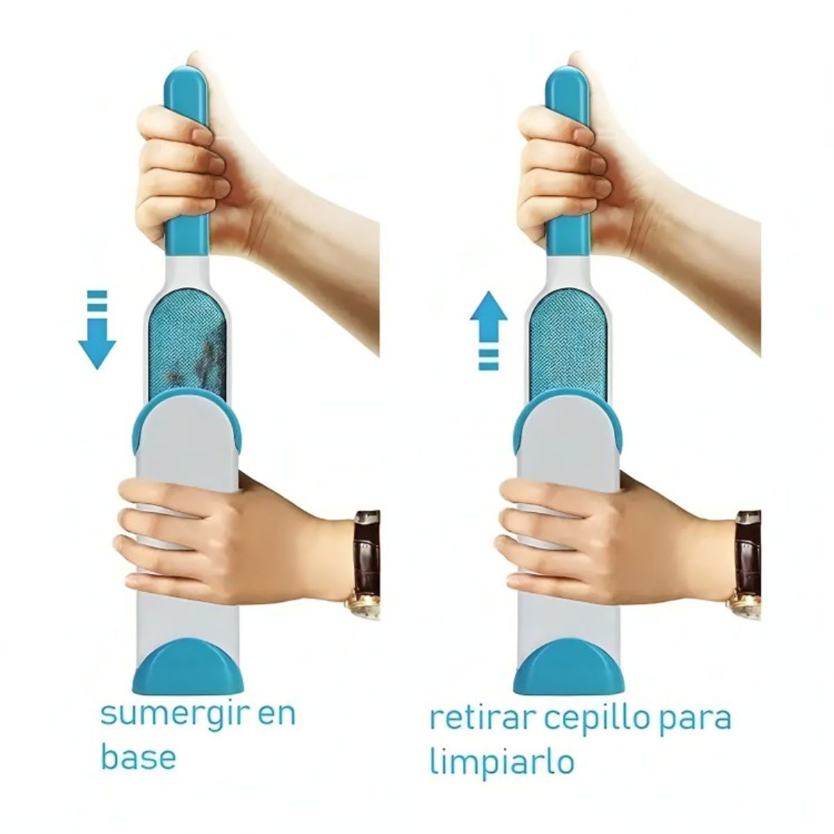 GENERICO - Cepillo Quita Pelos De Mascota Saca Pelusas De Sillon Ropa