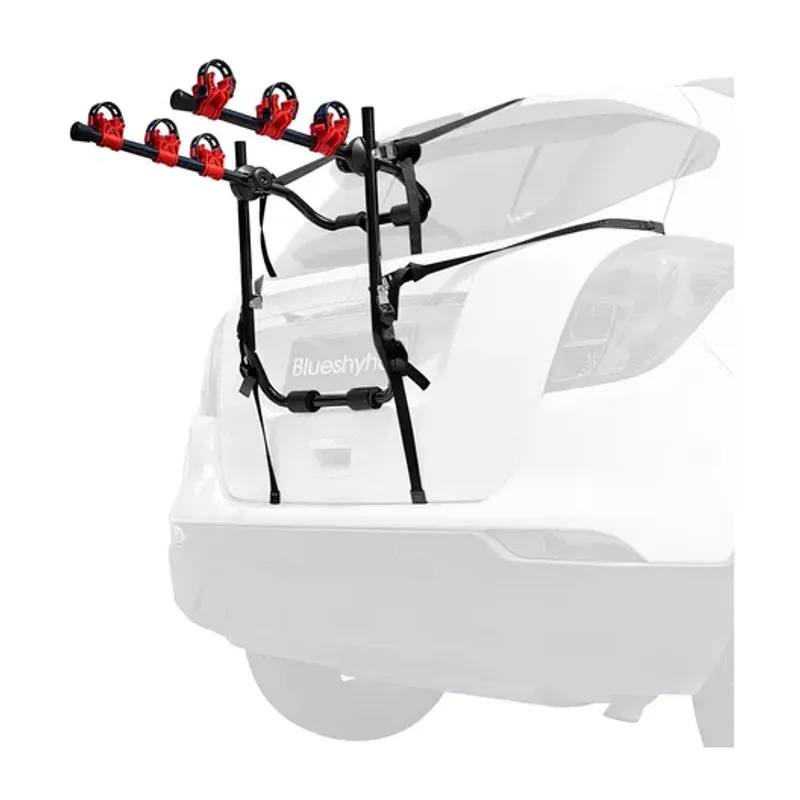 GENERICO - Soporte porta bicicletas para auto capacidad 3 bicicletas