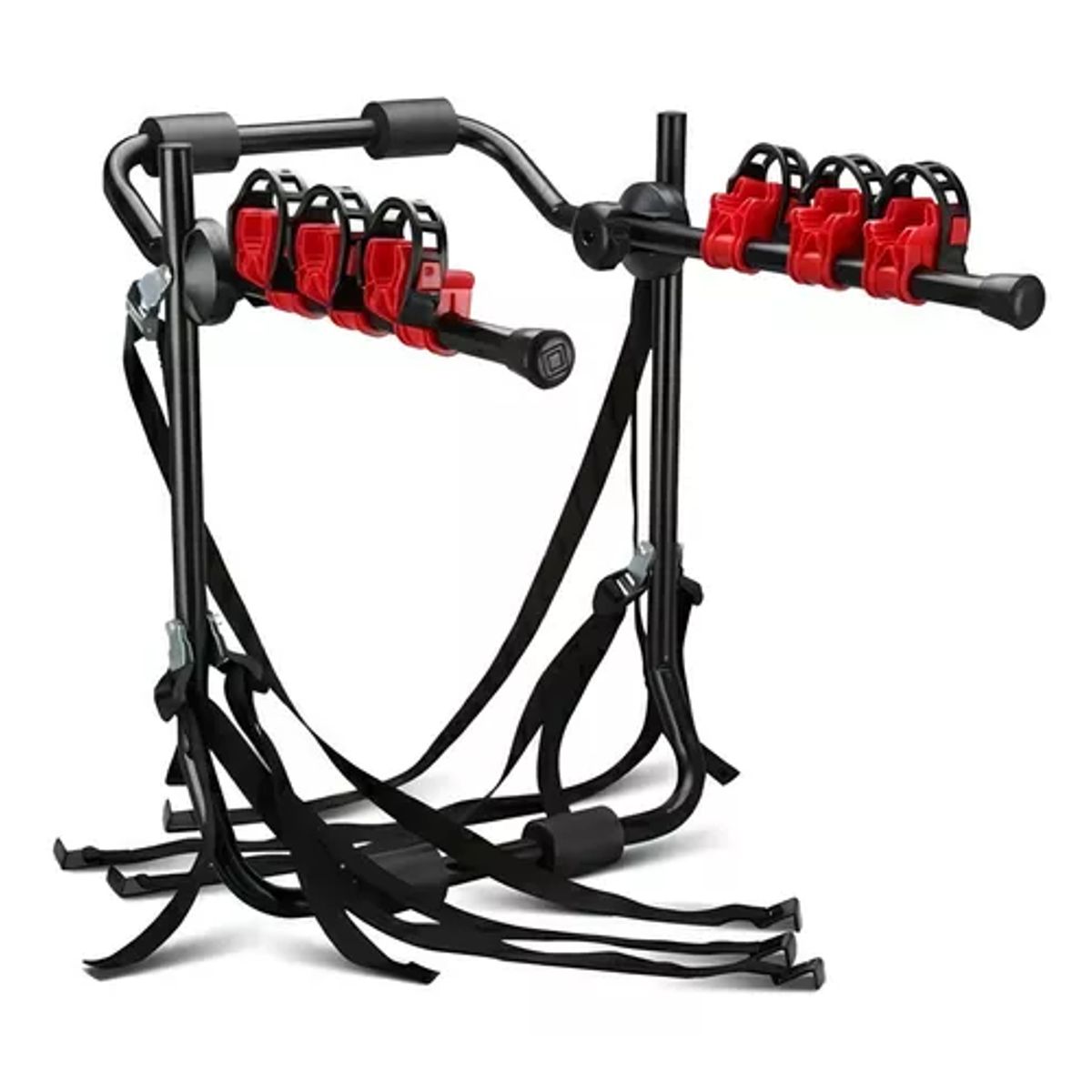 GENERICO - Soporte porta bicicletas para auto capacidad 3 bicicletas