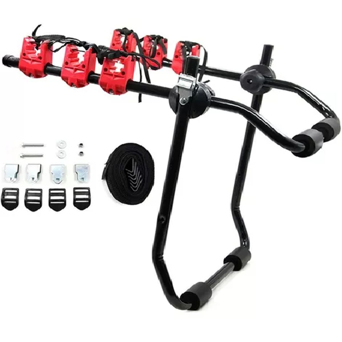 GENERICO - Porta bicicletas triple para automóvil portabicicletas auto Doux