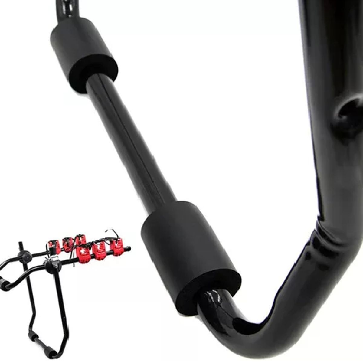 GENERICO - Porta bicicletas triple para automóvil portabicicletas auto Doux