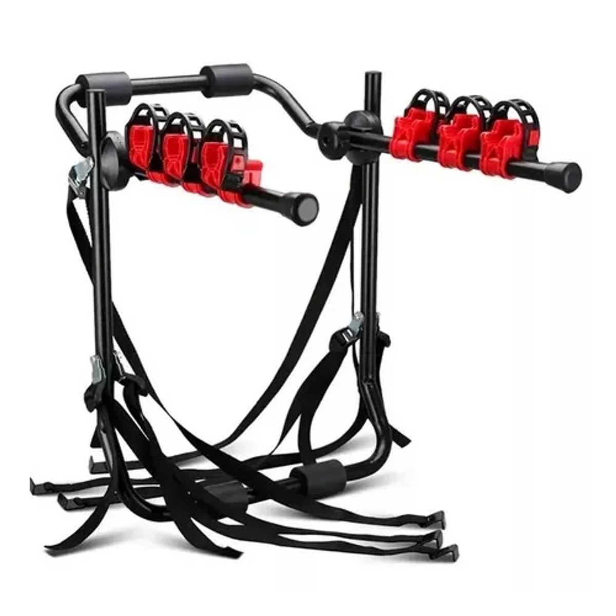 GENERICO - Porta bicicletas con capacidad para 3 bicicletas soporte para auto