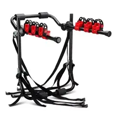 GENERICO - Porta bicicletas con capacidad para 3 bicicletas soporte para auto