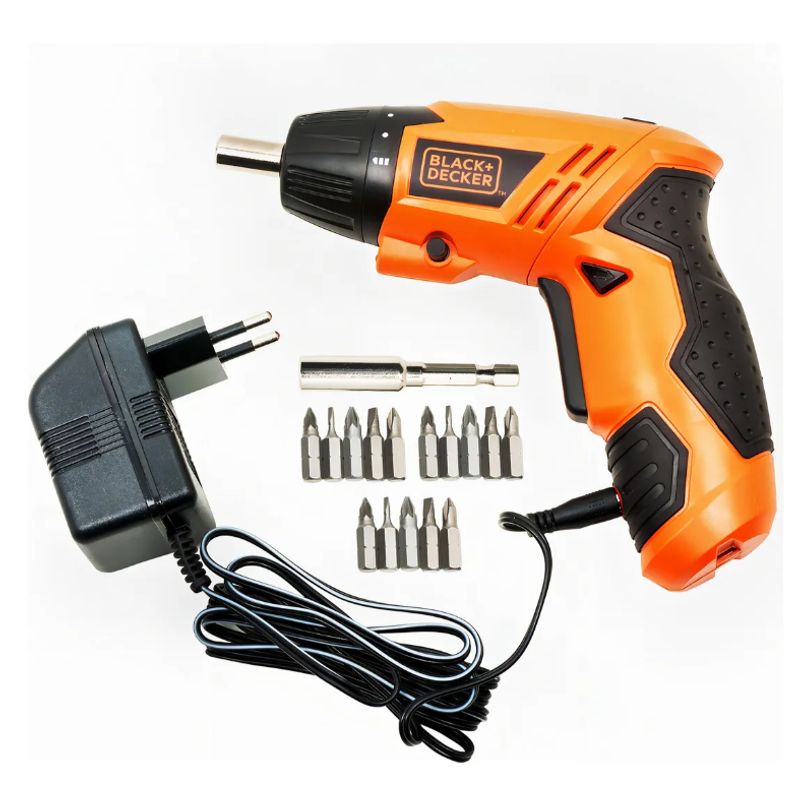 BLACK+DECKER - Atornillador Inalámbrico 48v+16 Acc+Bat+Carg Black+decker KC4815-B2C