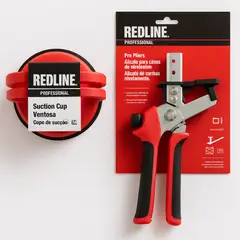 RED LINE - Kit alicate ajustable para cuña + ventosa