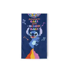 MASHINI - Toalla Playa 70x140 cm Stitch Disco