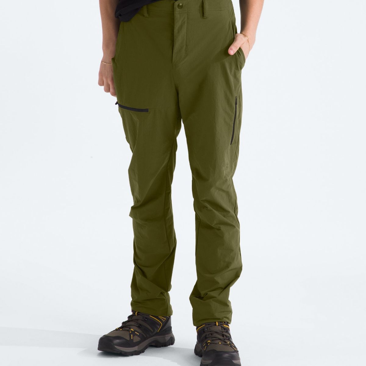 THE NORTH FACE - Pantalón De Trekking Basin Hombre Verde Oscuro