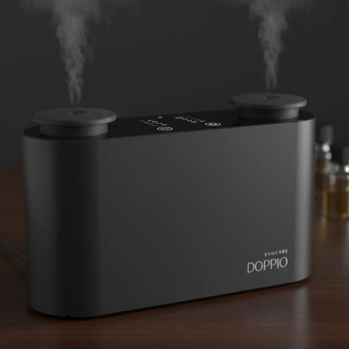 KINEGUN PRO - Difusor Aromas Inalámbrico Bluetooth 200 M2 Pantalla Táctil - Negro