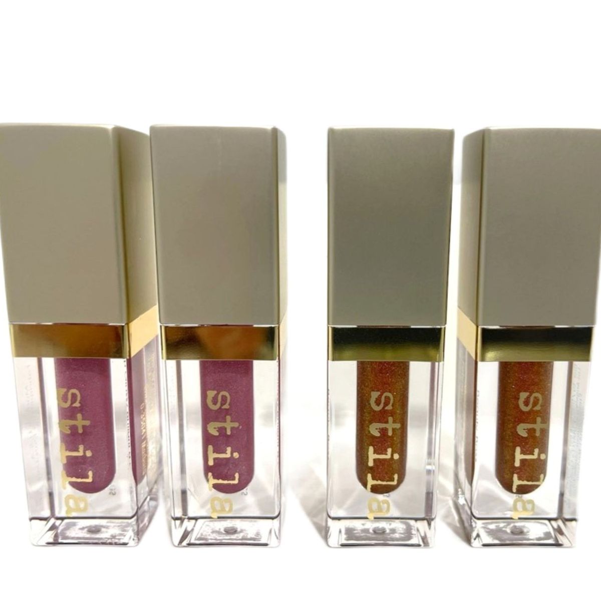 STILA - Stila Beauty Boss Gloss Labial 2 Synergy & 2 Elevator Pitch 15 ML Paquete de Valor