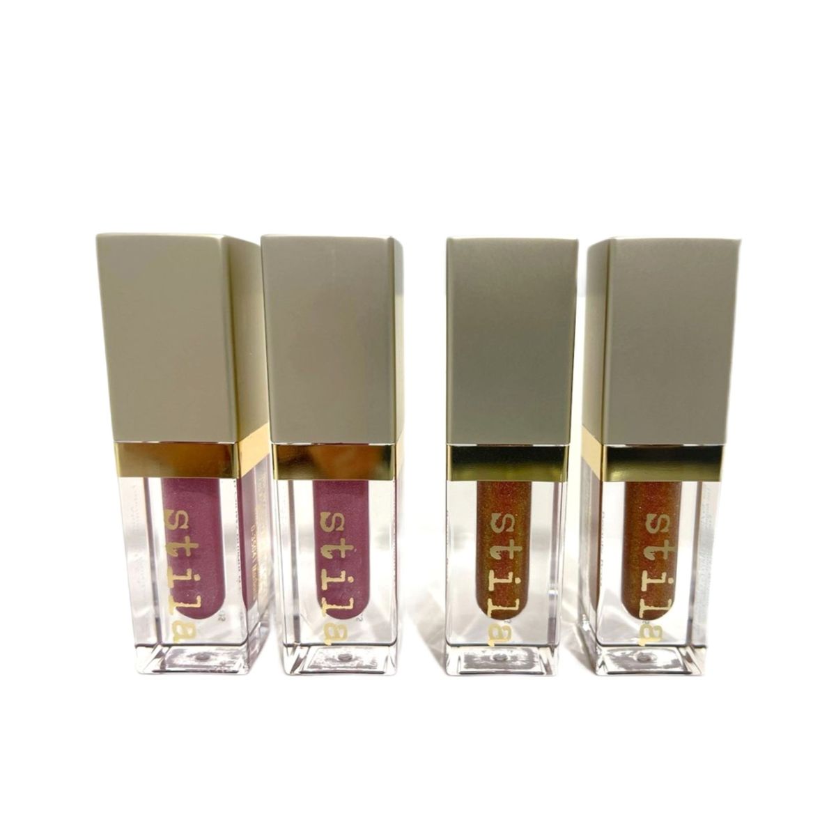 STILA - Stila Beauty Boss Gloss Labial 2 Synergy & 2 Elevator Pitch 15 ML Paquete de Valor