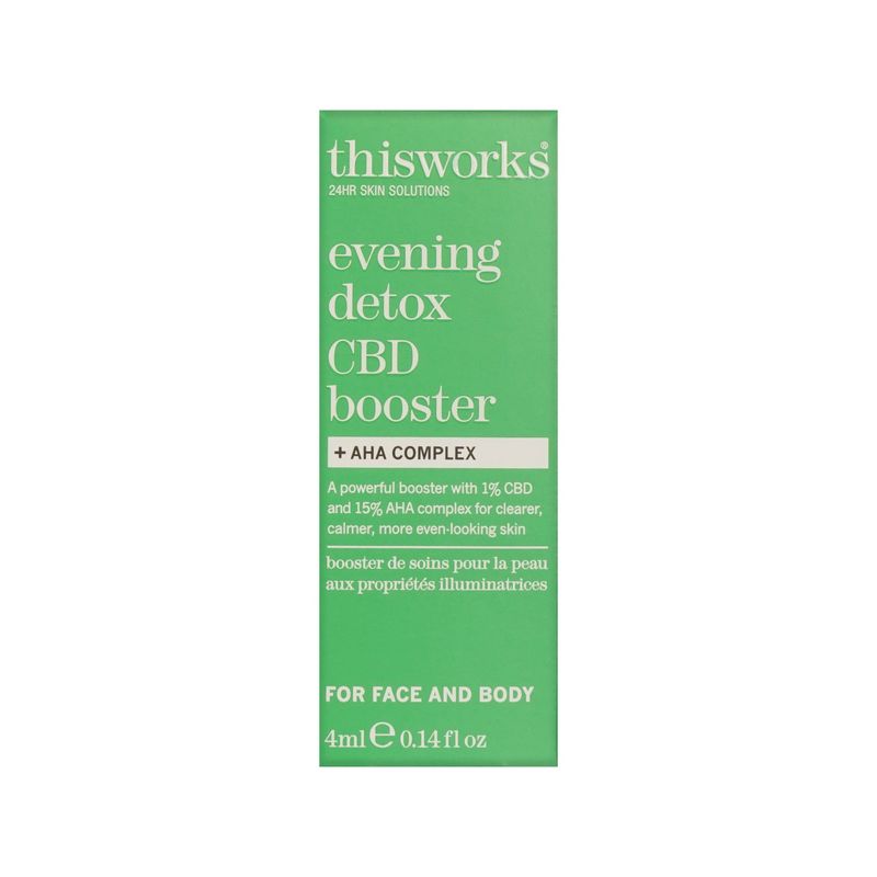 GENERICO - ThisWorks Booster Detox Nocturno con CBD + Complejo AHA 4 ml