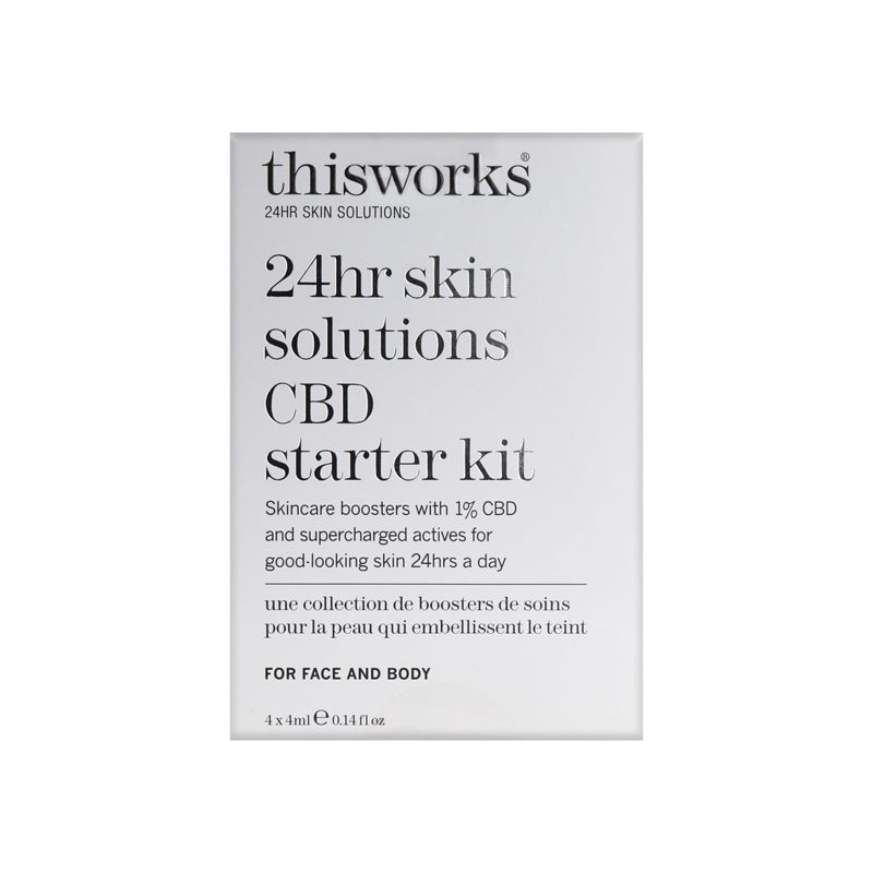 GENERICO - ThisWorks Kit de Inicio 24hr Skin Solutions con CBD 4 ml