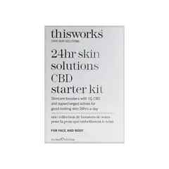 GENERICO - ThisWorks Kit de Inicio 24hr Skin Solutions con CBD 4 ml