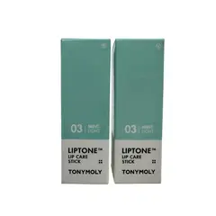 TONYMOLY - Liptone Stick Labial Cuidado 03 Menta Claro 31 ml Set de 2
