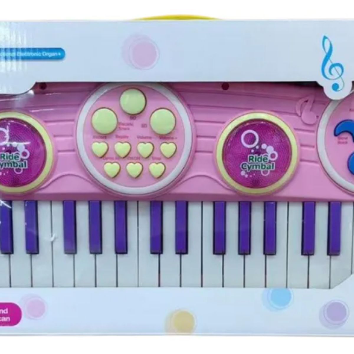 GENERICO - Piano Teclado Niña Infantil Micrófono MP3 37 Teclas