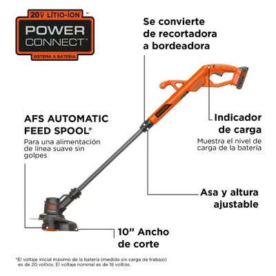 Imagen 2 del producto Orilladora Inalámbrica 20v Lst201-b2c