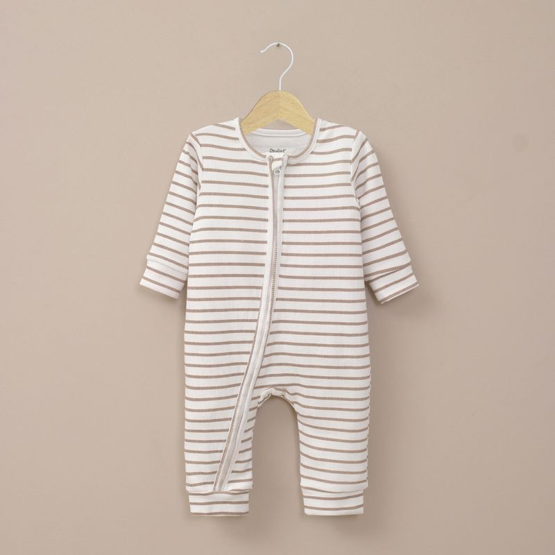 OPALINE - Osito estampado blanco de bebé niña