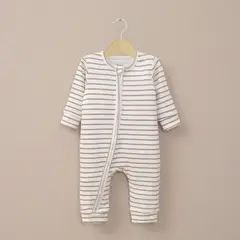 OPALINE - Osito estampado blanco de bebé niña