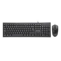 Kit Alámbrico K4500 -Teclado y mouse óptico