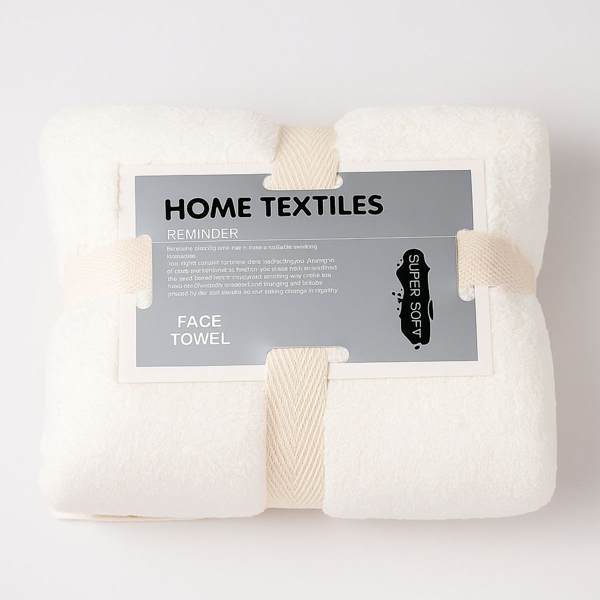 JAVIMATE - Set 4 Toallas de Baño Blancas - Home Textiles