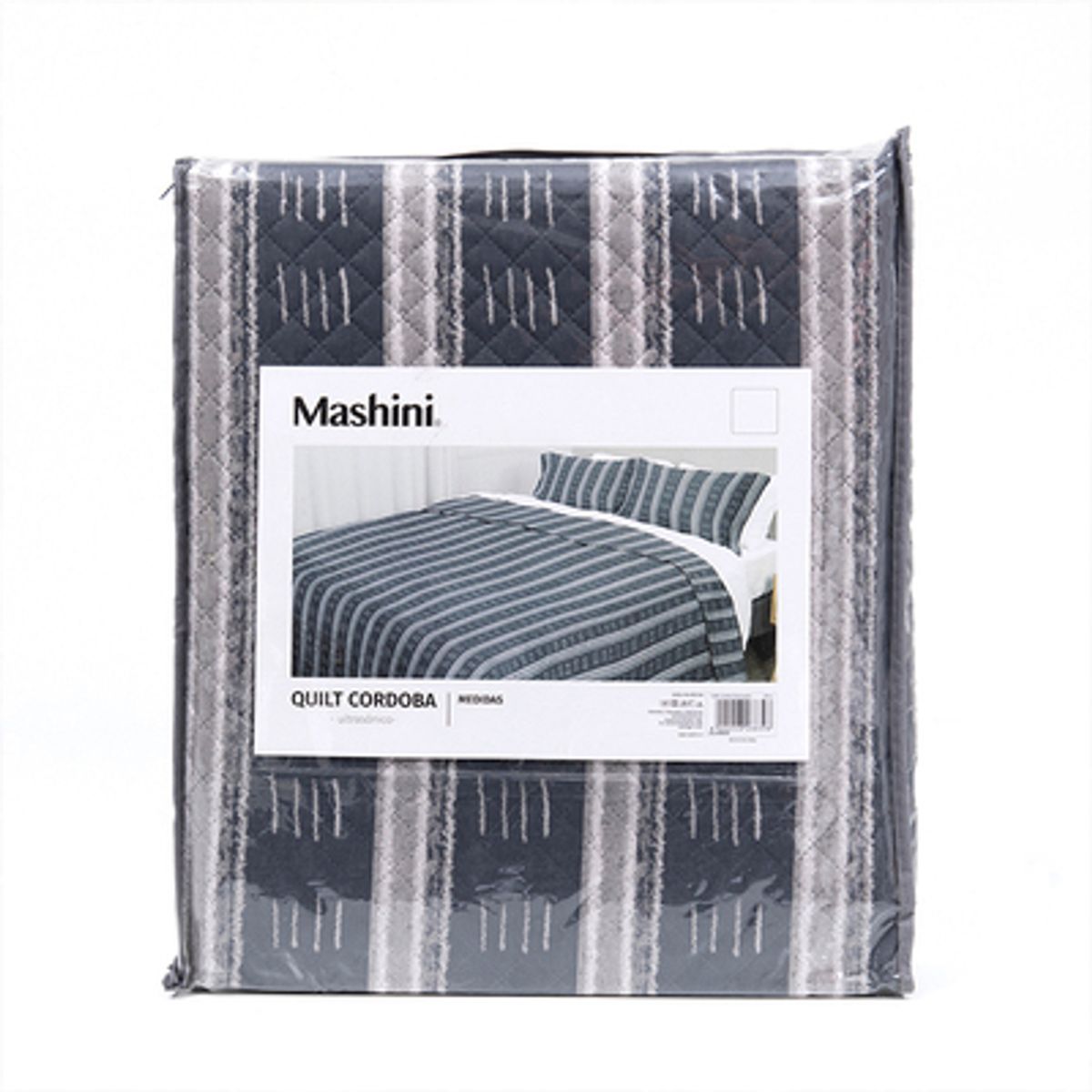 MASHINI - Quilt Cordoba Estampado 2.0 Plazas Mashini Elena
