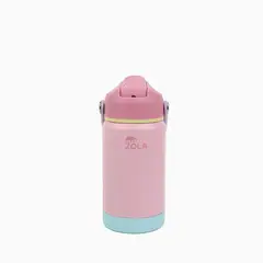 ZOLA OUTDOORS - Termo Botella Térmica Zola 355 Ml Acero Inoxidable Niño Niña ROSADO