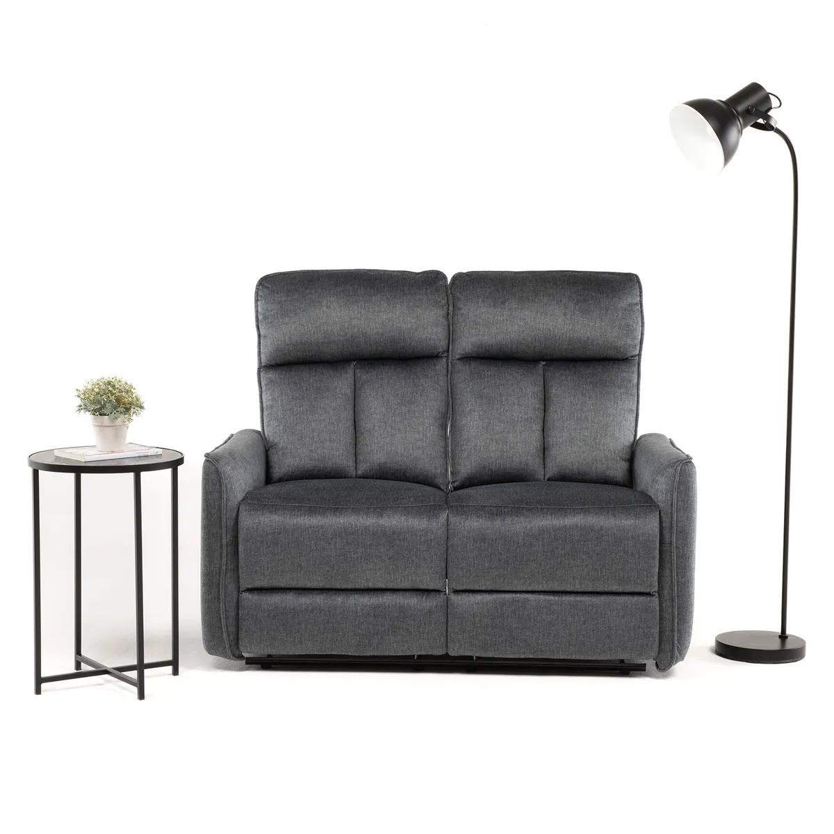 VYS SPA - SOFA RECLINABLE 2 CUERPOS ASH MONACO