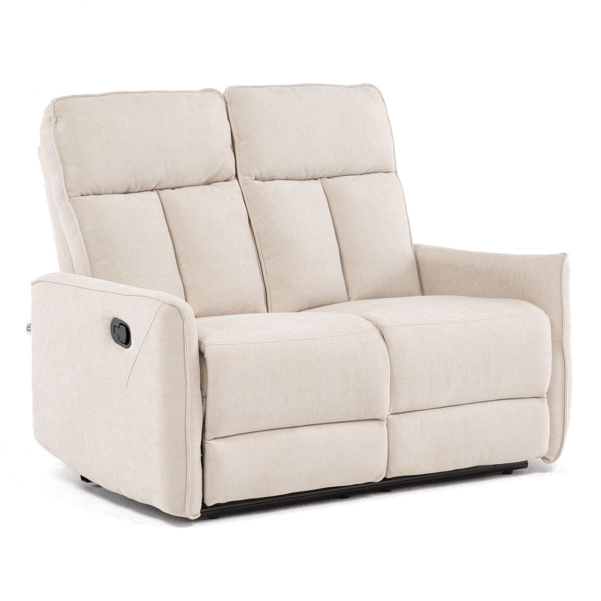 VYS SPA - SOFA RECLINABLE 2 CUERPOS WHITE MONACO