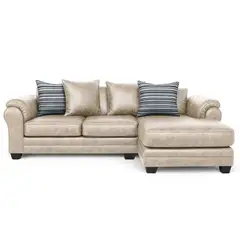 AMERICA DECORA - Sofá Seccional 4 Cuerpos XL Con Resorte Estructural Grandón Envejecido