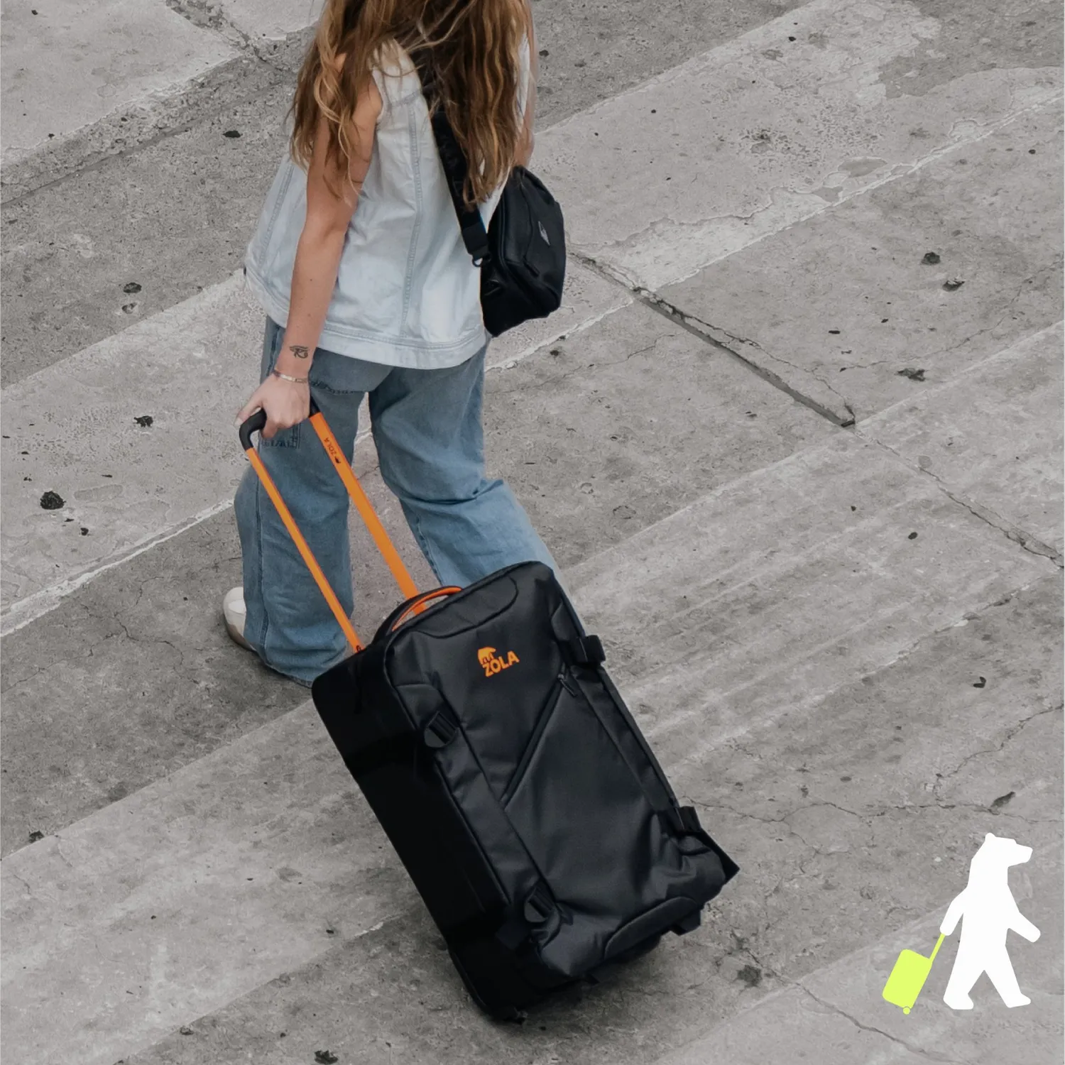 ZOLA OUTDOORS MALETA MEDIANA15KG ZOLA NEGRO | Falabella Chile