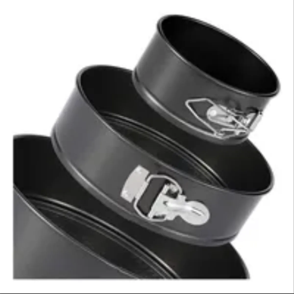 GENERICO - Set 3 Moldes Circulares Desmontables Antiadherentes