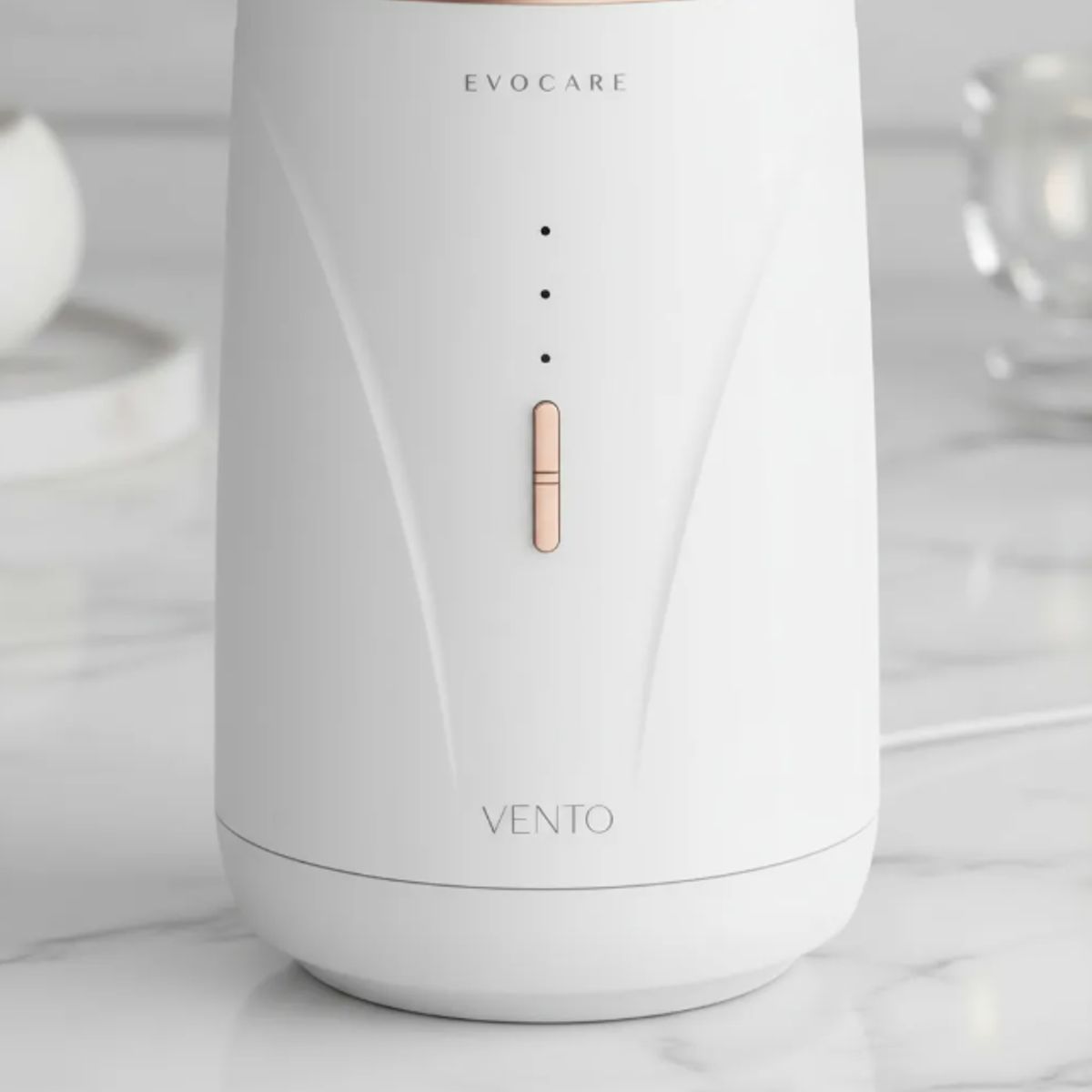 KINEGUN PRO - Difusor aromas inalámbrico 3 niveles, 2 modos Casa y Auto - Blanco