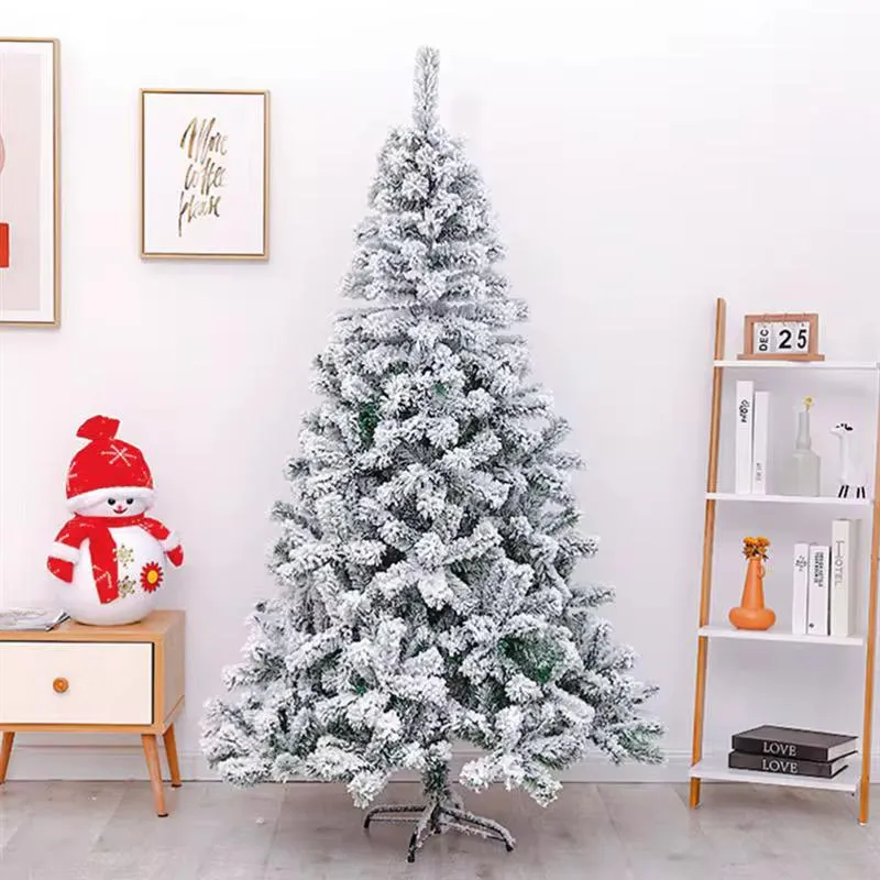 GENERICO - ARBOL DE NAVIDAD NEVADO 210CM