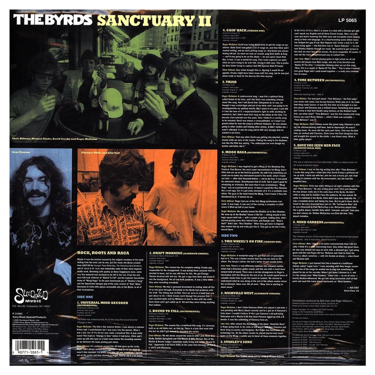 GENERICO - The Byrds - Sanctuary II - Vinilo