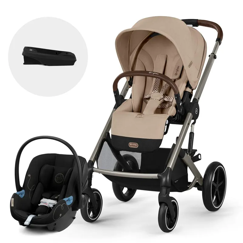 CYBEX - Coche Travel System Balios S Lux 30 TPE AB + Aton G + Base