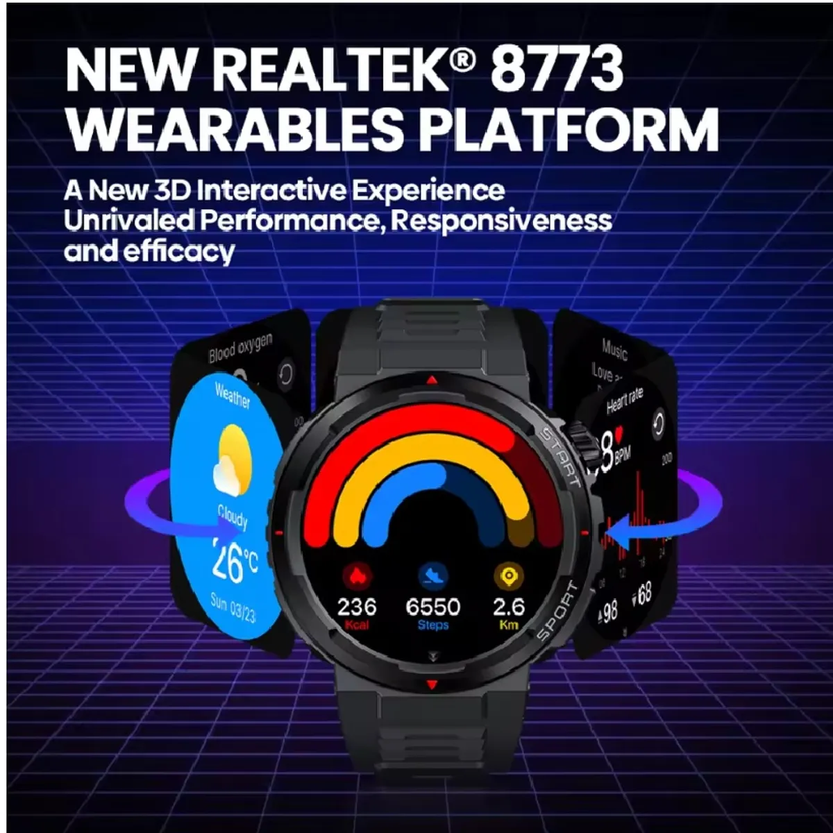 ZEBLAZE - Reloj Inteligente Zeblaze Ares 3 Pro
