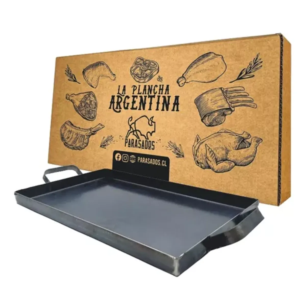 GENERICO - Plancha churrasquera argentina cocina parrilla asado BBQ