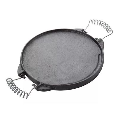 Imagen 2 del producto Plancha churrasquera reversible de 25 cm hierro fundido