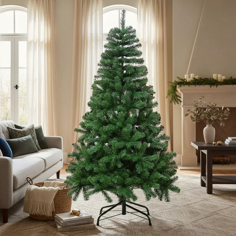 GENERICO - Arbol De Navidad Tradicional 210 Cm Verde 800 Ramas Gsol