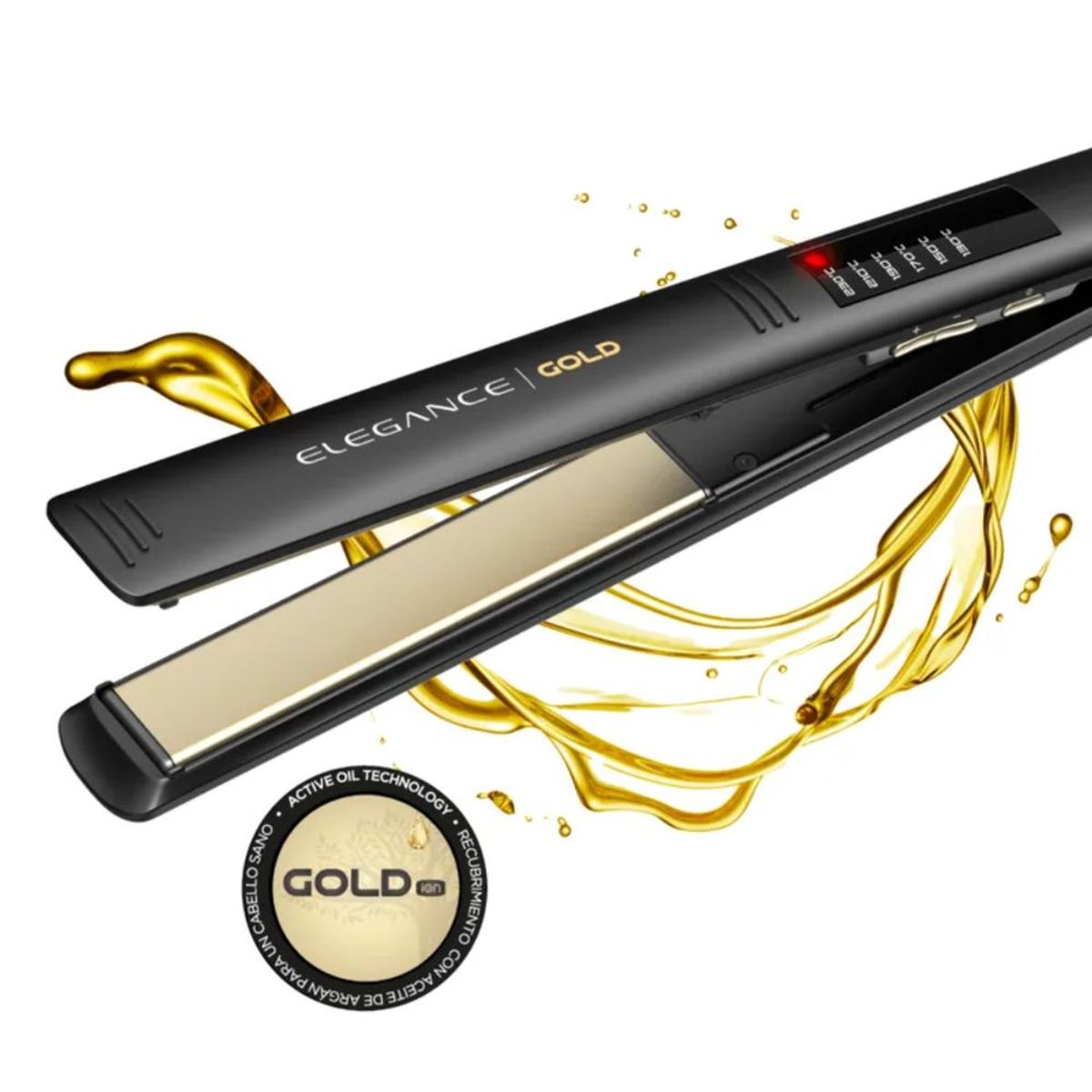 GAMA - Plancha Alisadora Gama Elegance Led Gold