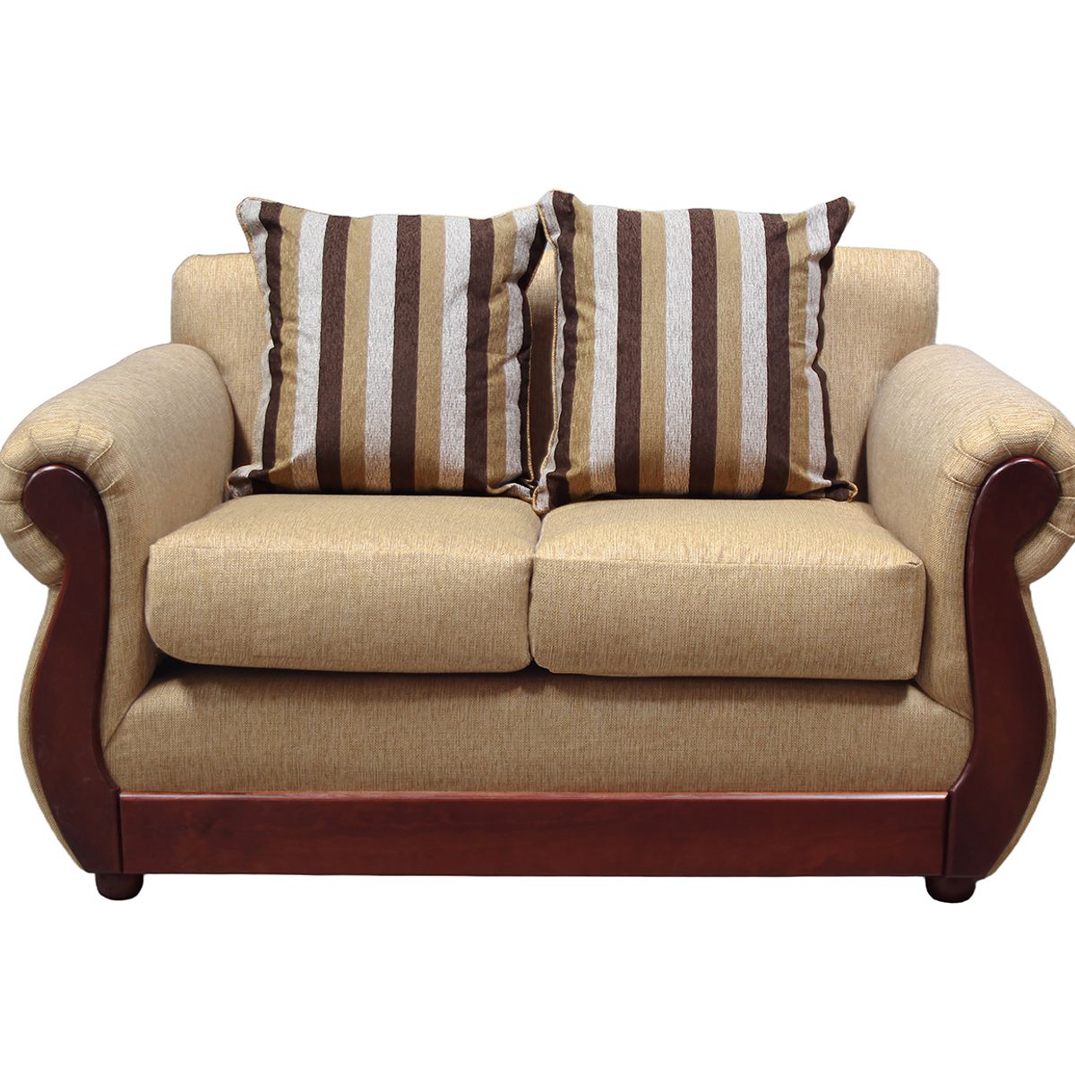 DKORA - Sofa 2 cuerpos Brigitte Beige
