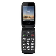 MLAB - Celular Senior Adulto Mayor 4G-3G SOS Doble Pantalla