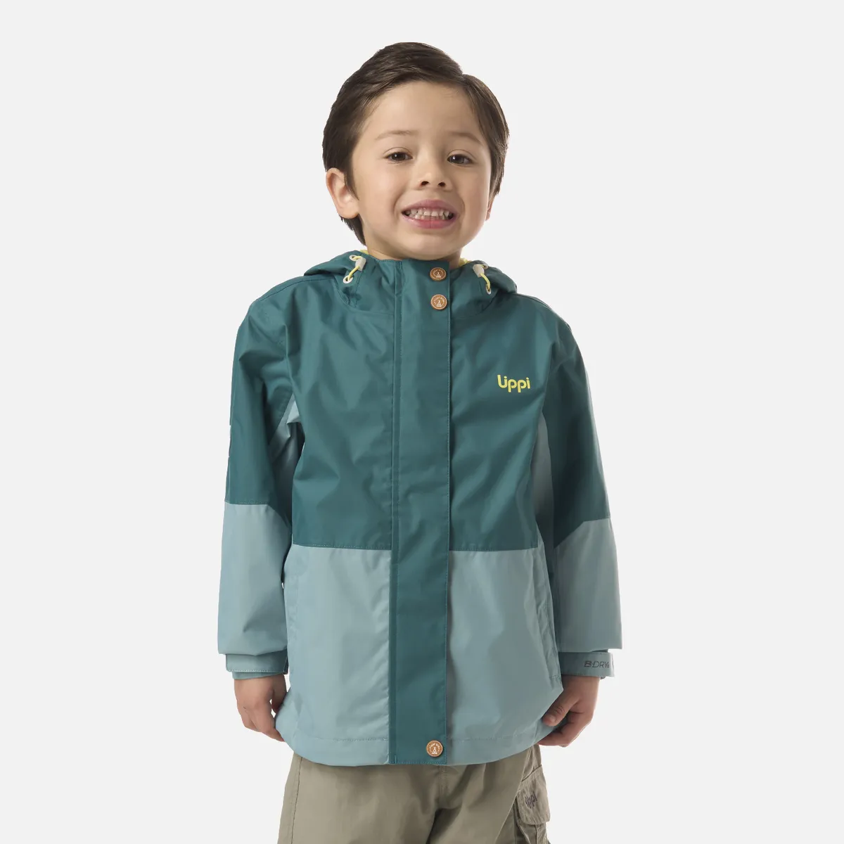 LIPPI - Chaqueta Niño Blizzard B-Dry Hoody Jacket Petroleo Lippi