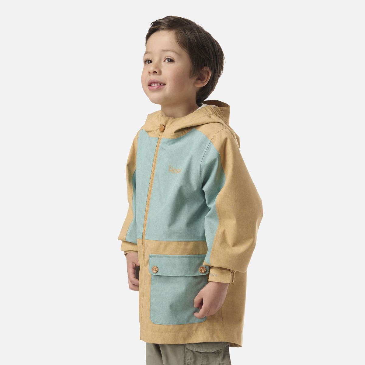 LIPPI - Chaqueta Niño FirePlace B-Dry Jacket Camel Lippi