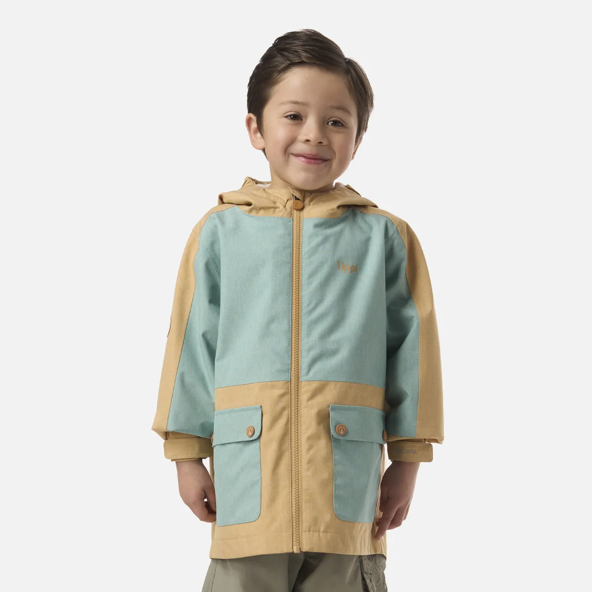 LIPPI - Chaqueta Niño FirePlace B-Dry Jacket Camel Lippi